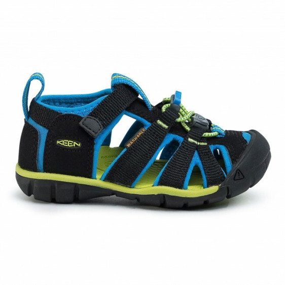 detail OBUV KEEN SEACAMP II CNX C-BLACK/BRILL BLUE
