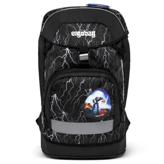 detail BATOH ERGOBAG PRIME BLACK REFLEXNÍ 2023