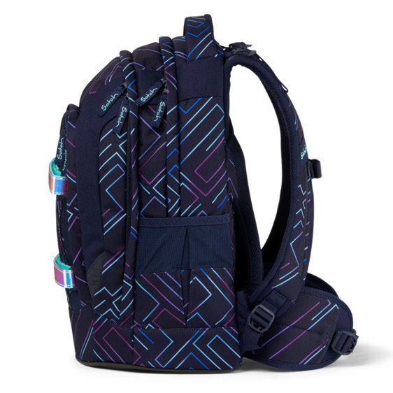 detail Satch Pack Purple Laser Batoh Ergobag