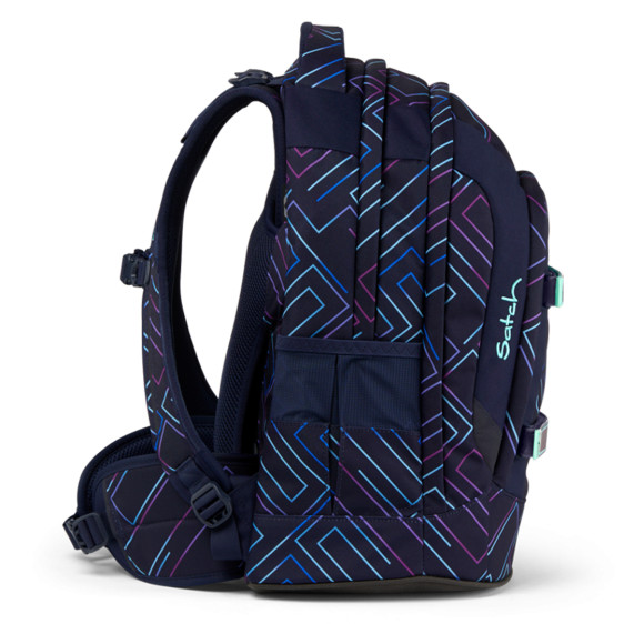 detail Satch Pack Purple Laser Batoh Ergobag