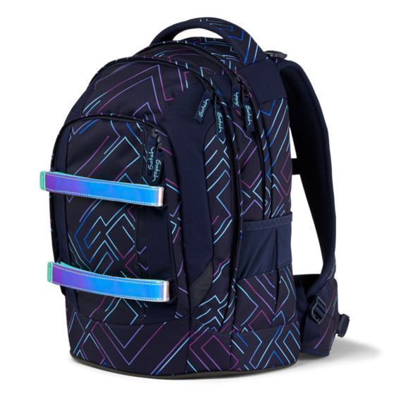 detail Satch Pack Purple Laser Batoh Ergobag