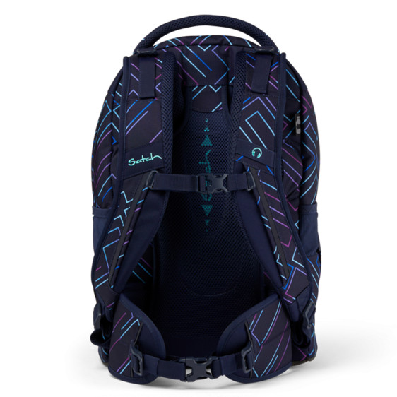 detail Satch Pack Purple Laser Batoh Ergobag