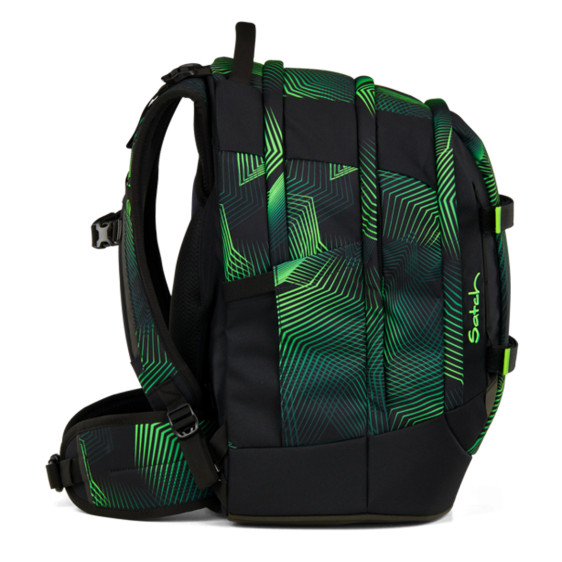 detail Seismic Green Satch Pack Batoh Ergobag