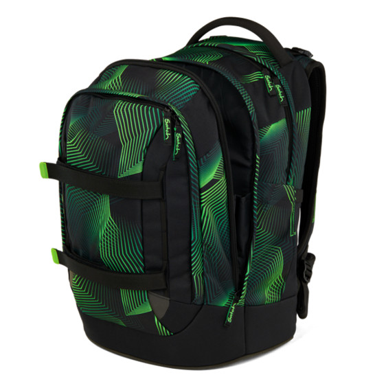 detail Seismic Green Satch Pack Batoh Ergobag