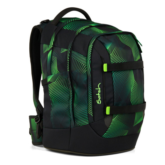 detail Seismic Green Satch Pack Batoh Ergobag
