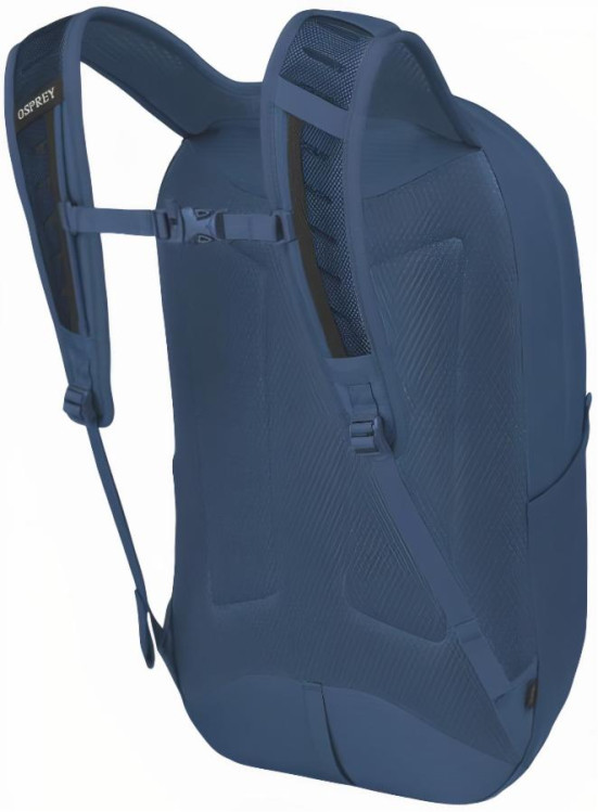 detail FARPOINT FAIRVIEW TRAVEL DAYPACK, antique blue, Osprey batoh *