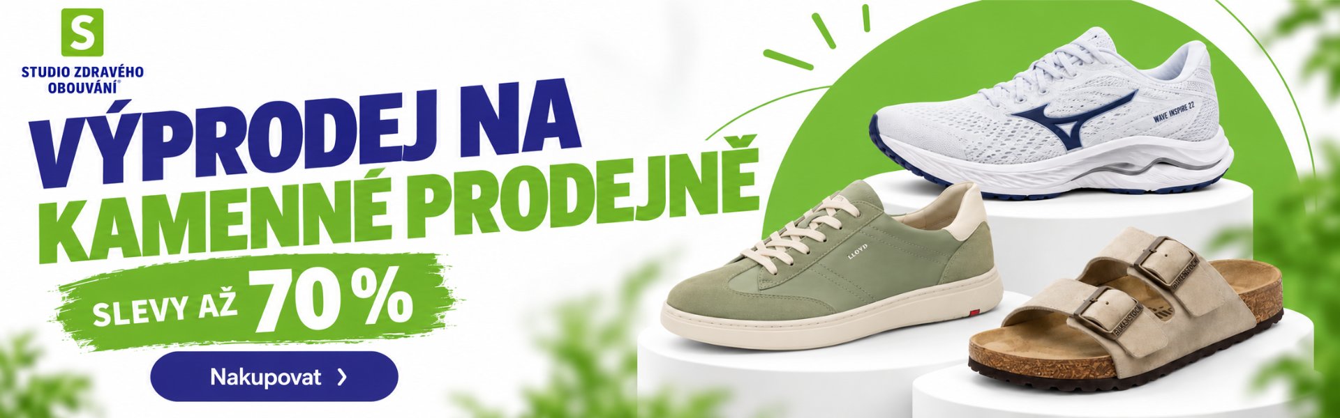 Výprodej na kamenné prodejně